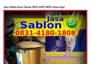 Jasa Sablon Kaos Satuan Ö8౩I~ԿI8Ö~I8Ö8[WhatsApp]