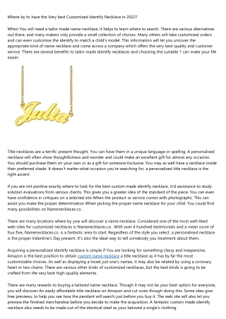 The 12 Worst Types create your own name necklace Accounts You Follow on Twitter