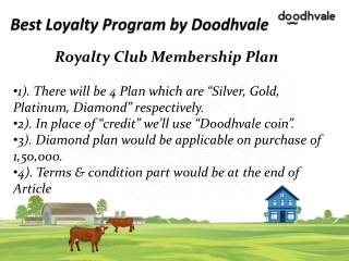 Customer Loyalty Program by Doodhvale