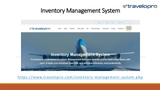 Inventory Management System