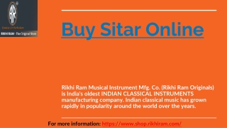 Best Buy Sitar Online In Delhi