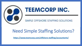 Simple Offshore Business Accounting Services