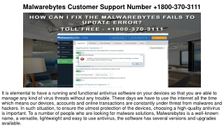 How Repair Malwarebytes with the Malwarebytes Support Tool  +1 (888) 324-5552