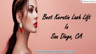 Best Keratin Lash Lift In San Diego