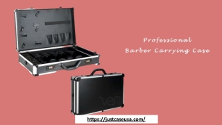 Buying Guide for Professional Barber Carrying Case