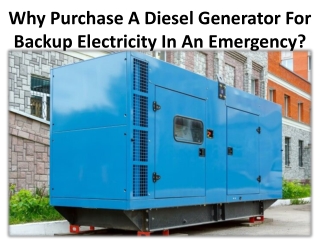 Let’s know: how cost can determine diesel generator