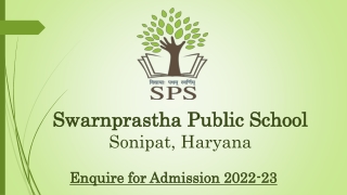 India's Best Residential School. Swarnprastha Public School Sonipat, Haryana.