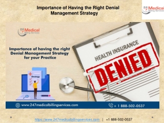 Importance of Having the Right Denial Management Strategy