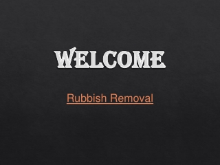 Specialist in Rubbish Removals in Acton