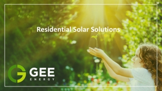 Residential Solar System
