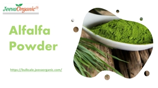 Alfalfa Powder