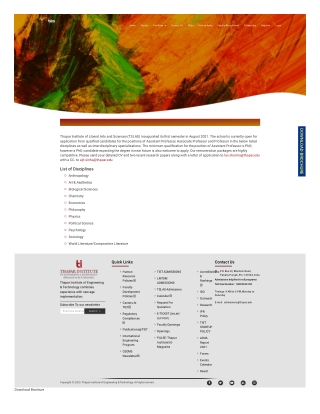 liberal arts colleges India