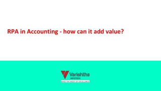 RPA in Accounting