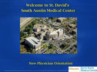 Welcome to St. David’s South Austin Medical Center