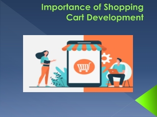 Importance of Shopping Cart development