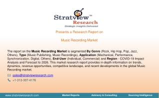 Music Recording Market Trends, Dynamics & Market Insights