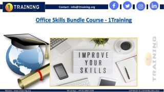 Online Office Skills Bundle Course by 1Training