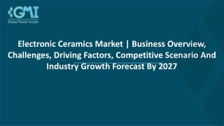 Electronic Ceramics Market