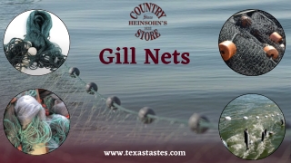 Shop Fishing Gill Net Today from a Largest Online Store- Texas Tastes