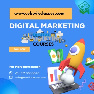 Get the World Best Digital Marketing Training Institute in Laxmi Nagar Delhi by Ekwik