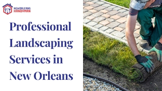 Professional Landscaping Services - New Orleans Handyman