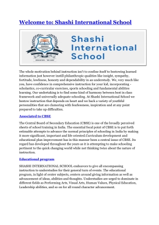 latest education-based schools in Tundla