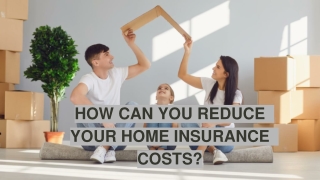 How can You reduce Your home insurance costs (1)