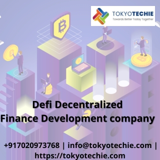 Defi Decentralized Finance