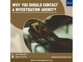 Why You Should Contact a investigation Agency