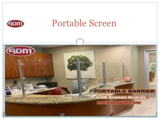 Portable Screen