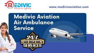 Get Medivic Air Ambulance Service in Pune for Immeditate Therapeutic Transport