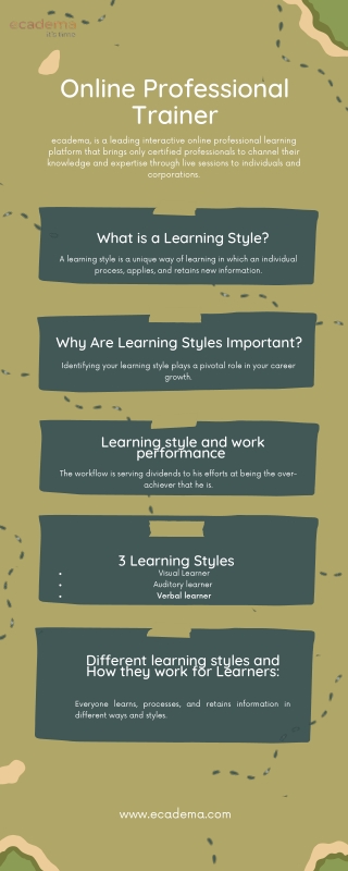 Choose the Best Online Professional Trainer | ecadema