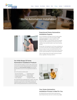 Home Automation Installation