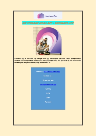 Diy Storage Ideas App | Renomate.app