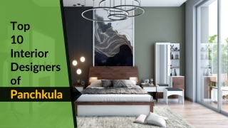 Top 10 Interior Designers in Panchkula