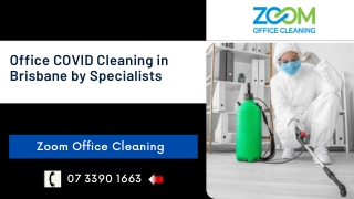 Exceptional Office COVID Cleaning and Sanitisation Services in Brisbane