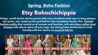 Spring  Boho Fashion