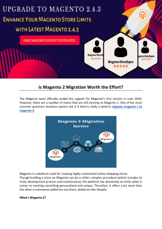 Is Magento 2 Migration Worth the Effort.docx