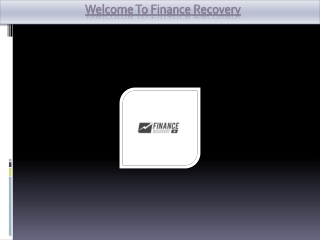 Hire A Recovery Expert - Finance Recovery