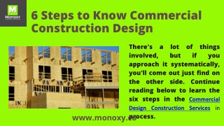 6 Steps to Know Commercial Construction Design