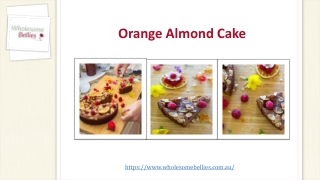 Orange and Almond Cake