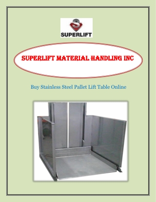 Superlift Material Handling Inc