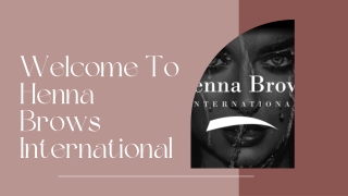 Learn Brow Colouring Treatments On Our Online Henna Brow Course!