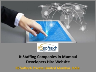 IT Staffing Augmentation Services in Mumbai, India- KS Softech