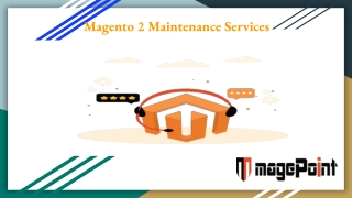 Magento 2 Maintenance & Support Services