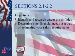 SECTIONS 2.1-2.2