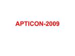 APTICON-2009