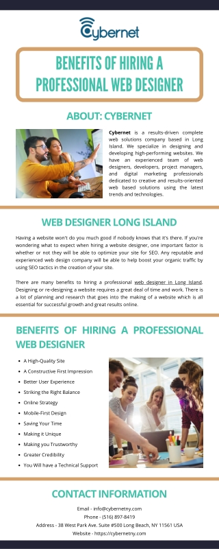 Benefits of Hiring a Professional Web Designer