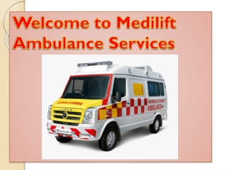 Fully equipped Ambulance Service in Sarat Bose Road by Medilift Ambulance Service