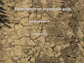 Foundation on expansive soils
